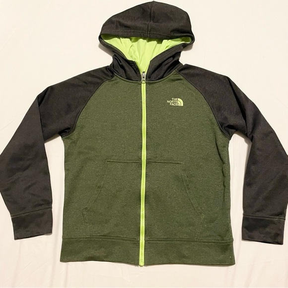 The North Face Zip Up Hoodie Boys Size 10/12 - Picture 1 of 16